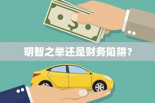 庆元明智之举还是财务陷阱？
