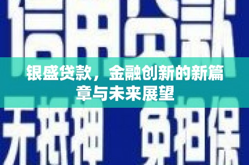 庆元银盛贷款，金融创新的新篇章与未来展望