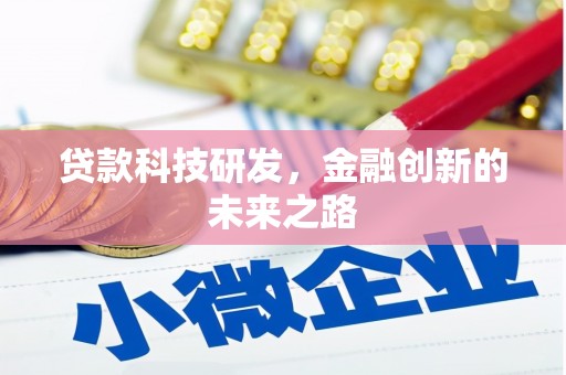 庆元贷款科技研发，金融创新的未来之路