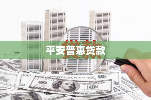 庆元平安普惠贷款