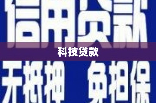 庆元科技贷款