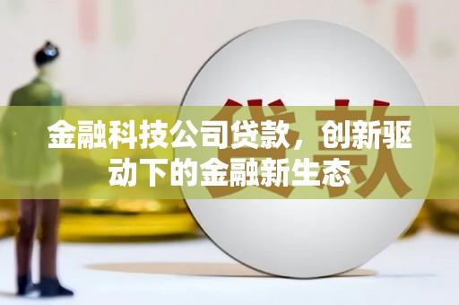 庆元金融科技公司贷款，创新驱动下的金融新生态