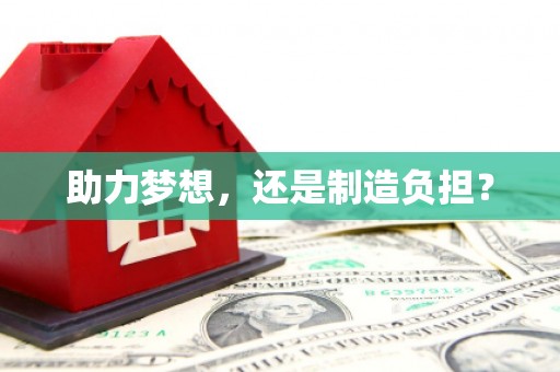 庆元助力梦想，还是制造负担？