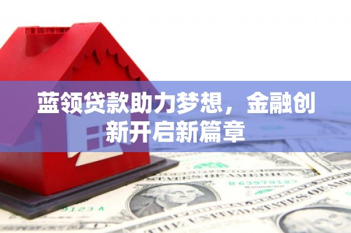 庆元蓝领贷款助力梦想，金融创新开启新篇章