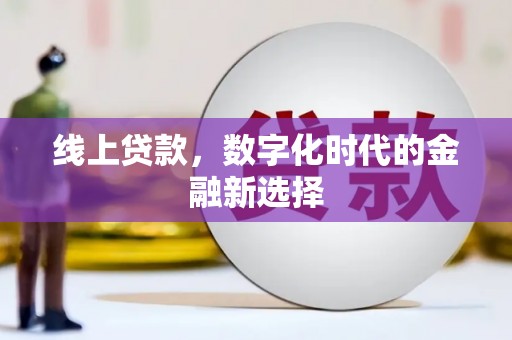 庆元线上贷款，数字化时代的金融新选择