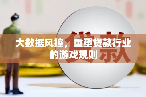 庆元大数据风控，重塑贷款行业的游戏规则