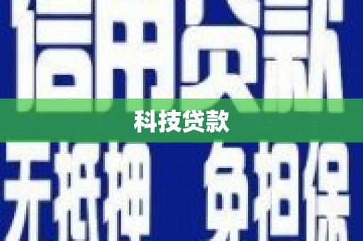 庆元科技贷款