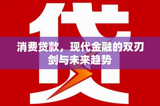 庆元消费贷款，现代金融的双刃剑与未来趋势