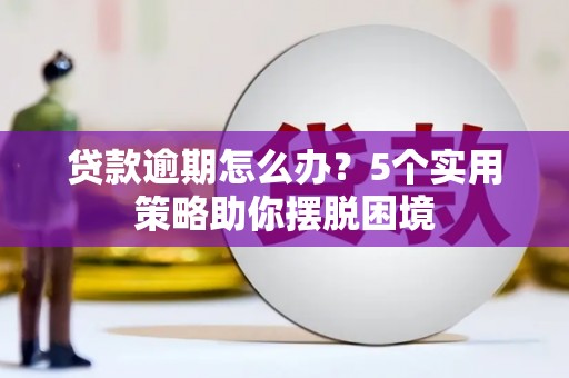 庆元贷款逾期怎么办？5个实用策略助你摆脱困境