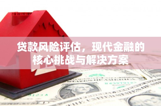 庆元贷款风险评估，现代金融的核心挑战与解决方案
