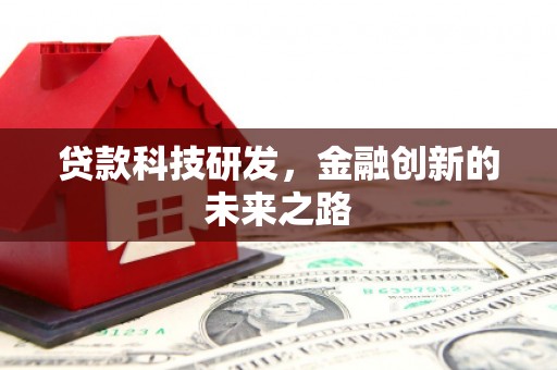 庆元贷款科技研发，金融创新的未来之路