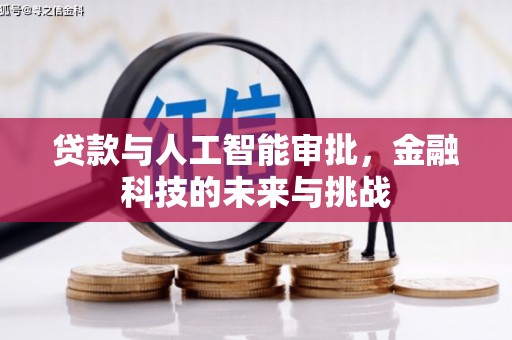 庆元贷款与人工智能审批，金融科技的未来与挑战