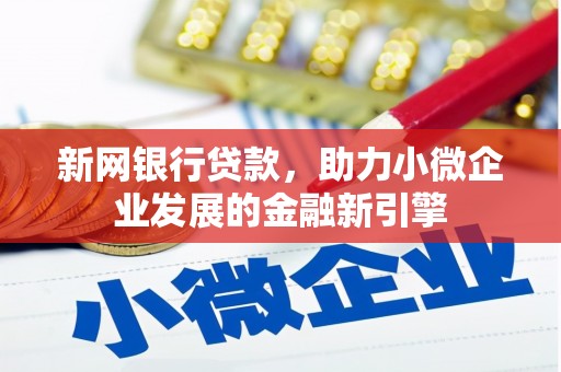 庆元新网银行贷款，助力小微企业发展的金融新引擎