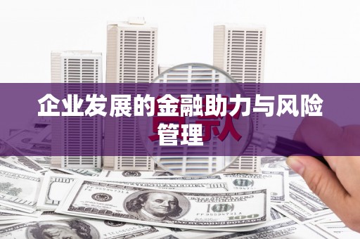 庆元企业发展的金融助力与风险管理
