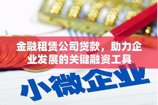庆元金融租赁公司贷款，助力企业发展的关键融资工具