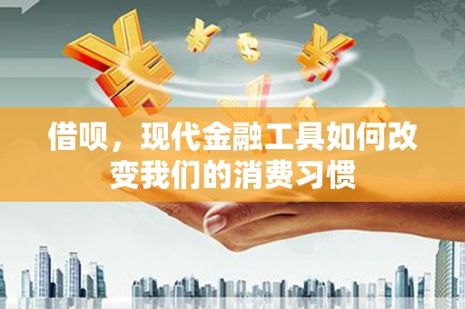 庆元借呗，现代金融工具如何改变我们的消费习惯