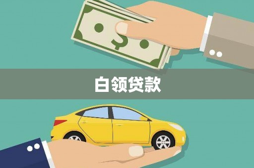 庆元白领贷款