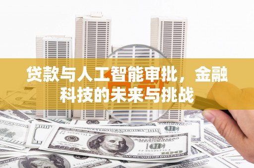 庆元贷款与人工智能审批，金融科技的未来与挑战