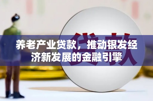 庆元养老产业贷款，推动银发经济新发展的金融引擎