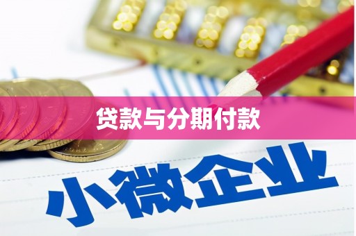 庆元贷款与分期付款