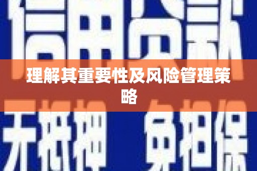庆元理解其重要性及风险管理策略