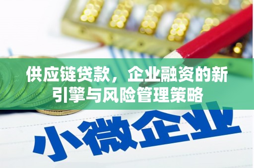 庆元供应链贷款，企业融资的新引擎与风险管理策略