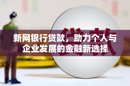 庆元新网银行贷款，助力个人与企业发展的金融新选择