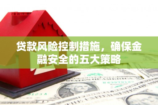 庆元贷款风险控制措施，确保金融安全的五大策略