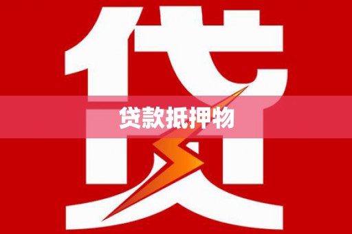 庆元贷款抵押物