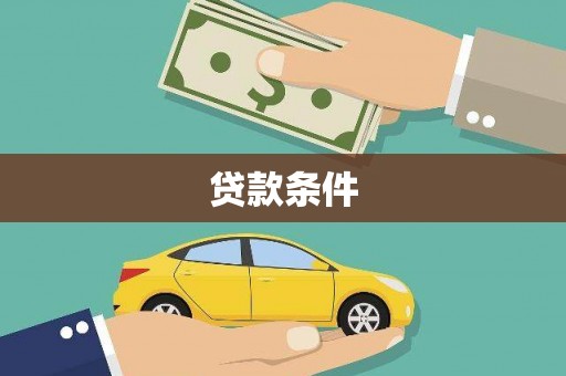 庆元贷款条件