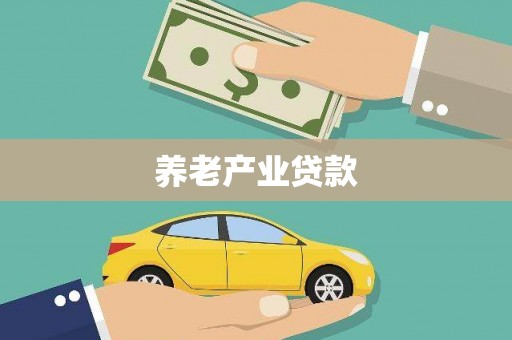庆元养老产业贷款