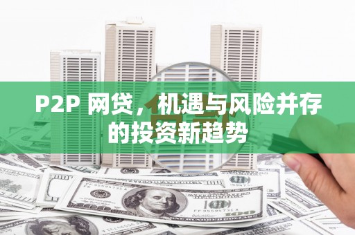 庆元P2P 网贷，机遇与风险并存的投资新趋势