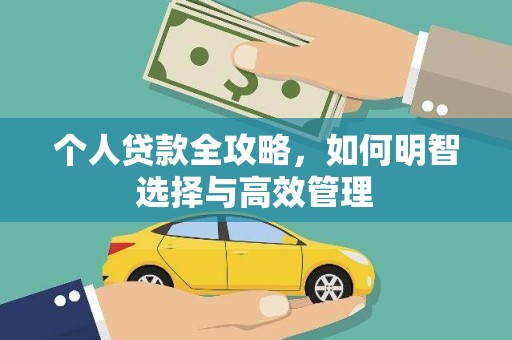 庆元个人贷款全攻略，如何明智选择与高效管理