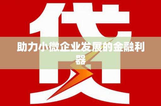 庆元助力小微企业发展的金融利器