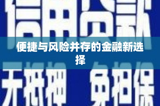 庆元便捷与风险并存的金融新选择