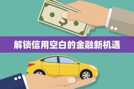 庆元解锁信用空白的金融新机遇
