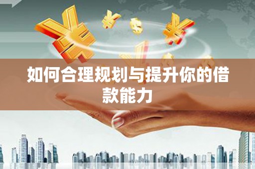 庆元如何合理规划与提升你的借款能力