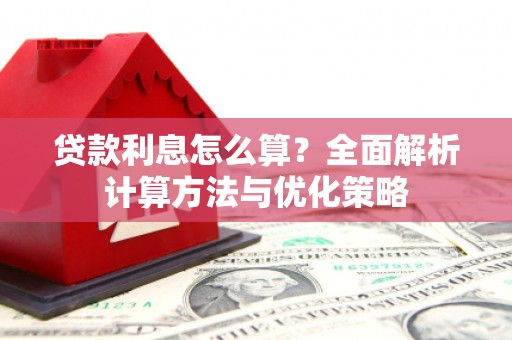 庆元贷款利息怎么算？全面解析计算方法与优化策略