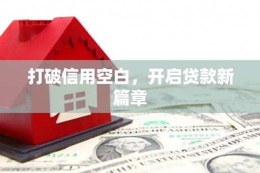庆元打破信用空白，开启贷款新篇章