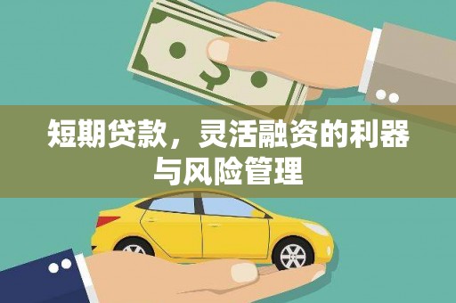 庆元短期贷款，灵活融资的利器与风险管理